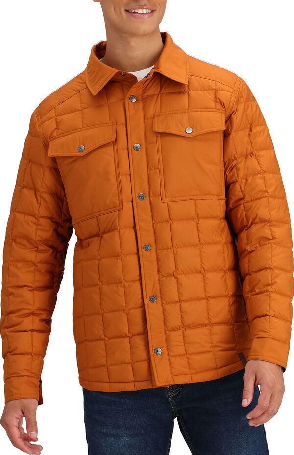 【送料無料】 オバマイヤー メンズ ジャケット・ブルゾン アウター Obermeyer Men's Wilder Down Shirt Nomad