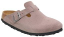 【送料無料】 ビルケンシュトック レディース スニーカー シューズ Birkenstock Women's Boston Soft Footbed Clogs Purple