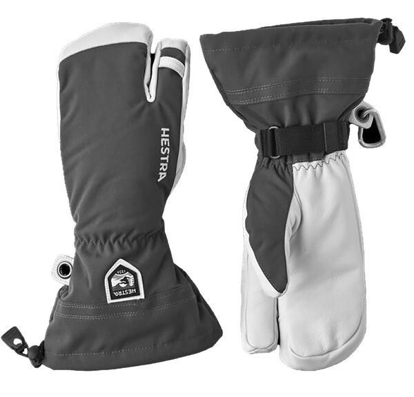 【送料無料】 ヘストラ メンズ 手袋 アクセサリー Hestra Men's Heli 3-Finger Gloves Grey
