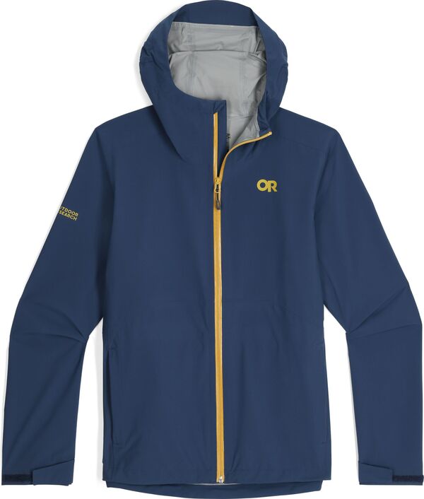 【送料無料】 アウトドアリサーチ メンズ ジャケット・ブルゾン アウター Outdoor Research Men's Stratoburst Stretch Rain Jacket Cenote