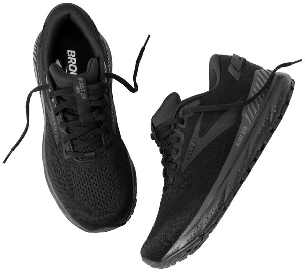 【送料無料】 ブルックス メンズ スニーカー シューズ Brooks Men's Beast GTS 24 Running Shoes Black/Ebony
