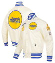 【送料無料】 プロスタンダード メンズ ジャケット・ブルゾン アウター Pro Standard Men's Seattle Mariners Retro Rib Satin Jacket Cream