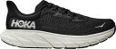 【送料無料】 ホカオネオネ メンズ スニーカー シューズ HOKA Men's Arahi 7 Running Shoes Black/White