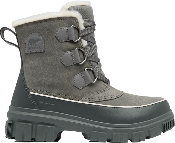 【送料無料】 ソレル レディース スニーカー シューズ Sorel Women's Tivoli V Waterproof Boot Quarry(4)