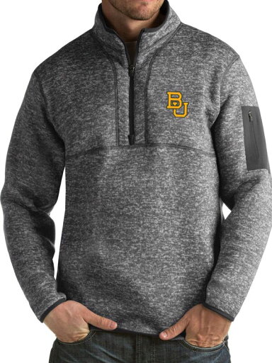【送料無料】 アンティグア メンズ ジャケット・ブルゾン アウター Antigua Men's Baylor Bears Grey Fortune Pullover Jacket 【送料無料】 アンティグア メンズ ジャケット・ブルゾン アウター Antigua Men's Baylor Bears Grey Fortune Pullover Jacket