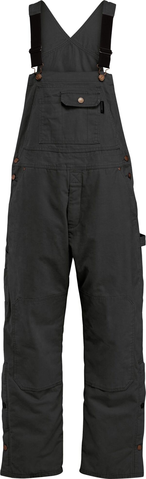 【送料無料】 ウルヴァリン メンズ カジュアルパンツ ボトムス Wolverine Men's Sawmill Insulated Bib Black