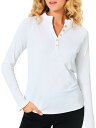 【送料無料】 リリーピュリッツァー レディース ポロシャツ トップス Lilly Pulitzer Women's Frida Scallop Long Sle...