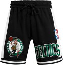 【送料無料】 プロスタンダード レディース Tシャツ トップス Pro Standard Adult Boston Celtics Black Retro Shorts
