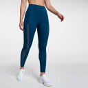 【送料無料】 キャリー レディース レギンス ボトムス CALIA Women's Inspire Mesh Leggings Deep Marine