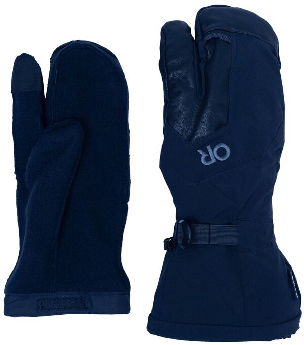 【送料無料】 アウトドアリサーチ メンズ 手袋 アクセサリー Outdoor Research Arete Modular Gore-Tex 3-Finger Gloves Black