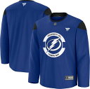 【送料無料】 ファナティクス メンズ 帽子 アクセサリー NHL Men's Tampa Bay Lightning 2024-2025 Away Practi...