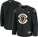【送料無料】 ファナティクス メンズ 帽子 アクセサリー NHL Men's Boston Bruins 2024-2025 Away Practice Jer...
