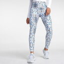 【送料無料】 キャリー レディース レギンス ボトムス CALIA Women's Tipped Point Cold Dash Legging Folklore Print White