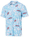 【送料無料】 レインスプーナー レディース ポロシャツ トップス Reyn Spooner Adult Philadelphia Phillies Blue P...