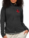 【送料無料】 アンティグア レディース ジャケット・ブルゾン アウター Antigua Women's Boston Red Sox Black Course Jacket