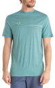 【送料無料】 アイスブレーカー メンズ Tシャツ トップス Icebreaker Men's Merino 150 Tech Lite III Short Sleeve T-Shirt Cloud Ray