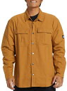 【送料無料】 クイックシルバー メンズ ジャケット・ブルゾン アウター Quiksilver Men's Cold Snap Canvas Jacket Bone Brown(4)