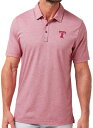 【送料無料】 トラビスマヒュー メンズ ポロシャツ トップス TravisMathew Men's Texas Rangers Red Zinna Polo