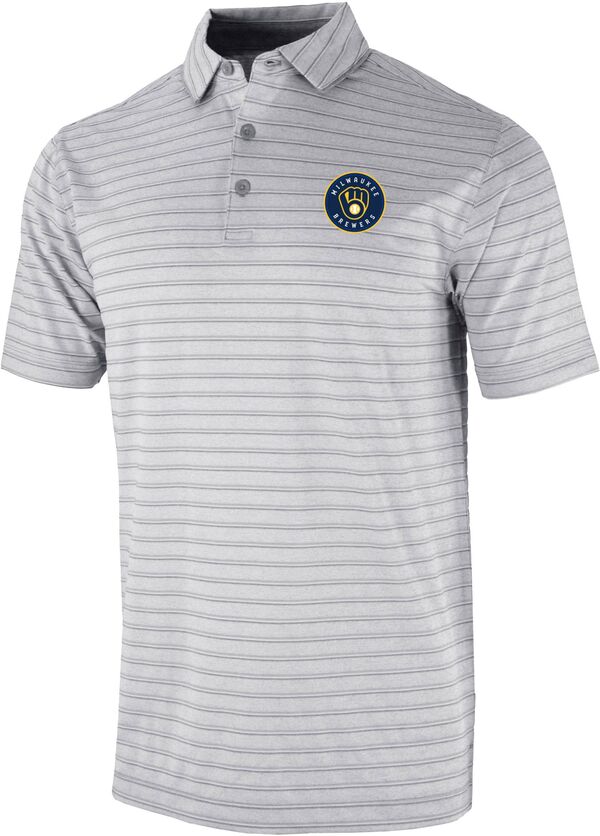 ̵ ӥ  ݥ ȥåץ Columbia Men's Milwaukee Brewers Omni-Wick...