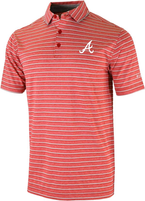 ̵ ӥ  ݥ ȥåץ Columbia Men's Atlanta Braves Omni-Wick Po...