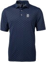 【送料無料】 カッターアンドバック メンズ ポロシャツ トップス Cutter & Buck Men's Detroit Tigers Blue Virtue ...
