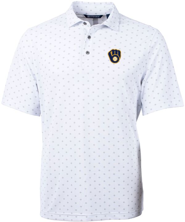 【送料無料】 カッターアンドバック メンズ ポロシャツ トップス Cutter & Buck Men's Milwaukee Brewe..