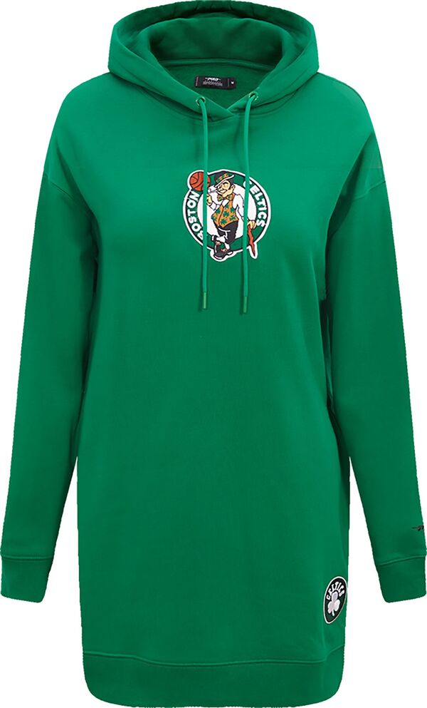【送料無料】 プロスタンダード レディース ワンピース トップス Pro Standard Women's Boston Celtics Green Hooded Dress