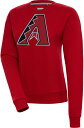 【送料無料】 アンティグア レディース パーカー・スウェット アウター Antigua Women's Arizona Diamondbacks Victory Crew Neck Sweatshirt Red
