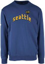 【送料無料】 レベルウェア メンズ パーカー・スウェット アウター Levelwear Men's Seattle Mariners 2024 City Connect Zane Core Pullover Crew Neck Sweatshirt(4)