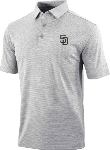 【送料無料】 コロンビア メンズ ポロシャツ トップス Columbia Men's San Diego Padres Set Omni-Wick Polo Gray