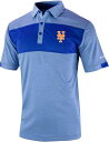 【送料無料】 コロンビア メンズ ポロシャツ トップス Columbia Men's New York Mets Omni-Wick Total Control Polo Blue