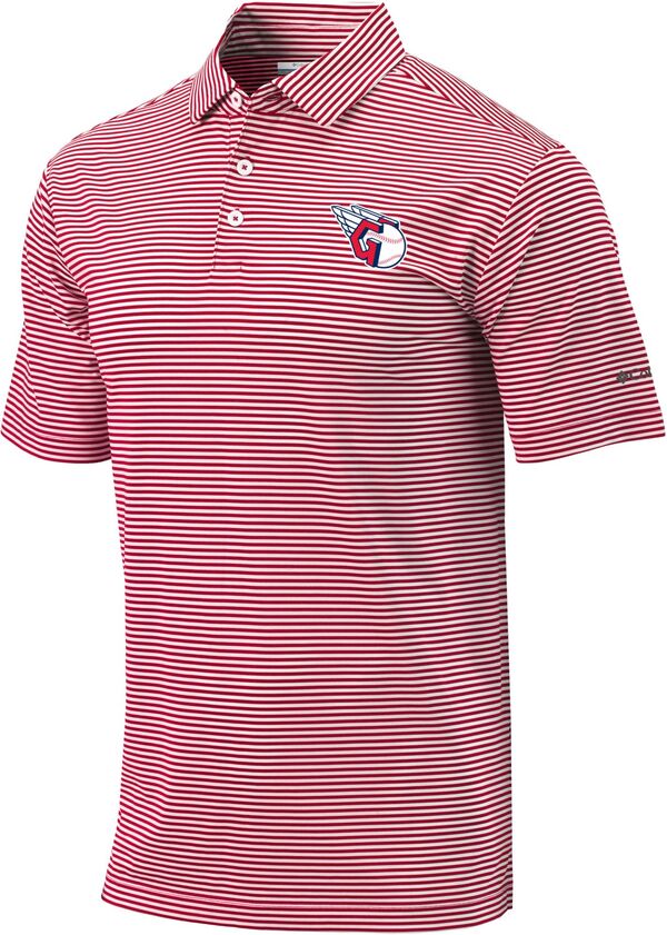 ̵ ӥ  ݥ ȥåץ Columbia Men's Cleveland Guardians Golf Cl...