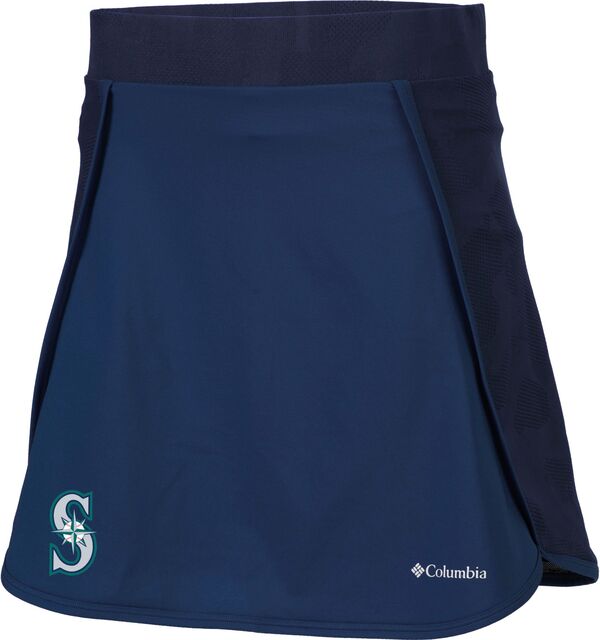 【送料無料】 コロンビア レディース スカート ボトムス Columbia Women's Seattle Mariners Omni-Wick Up Next Skort Navy