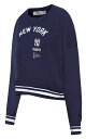 【送料無料】 プロスタンダード レディース パーカー・スウェット アウター Pro Standard Women's New York Yankees Navy...