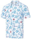 【送料無料】 レインスプーナー レディース ポロシャツ トップス Reyn Spooner Adult Atlanta Braves White Pua Pol...