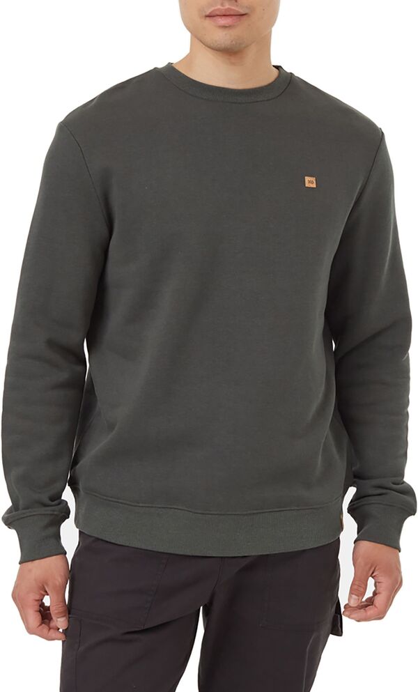 【送料無料】 テンツリー メンズ パーカー・スウェット アウター tentree Men's TreeFleece Classic Crew Sweatshirt Urban Green