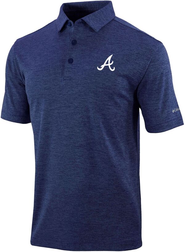 ̵ ӥ  ݥ ȥåץ Columbia Men's Atlanta Braves Set Omni-Wic...