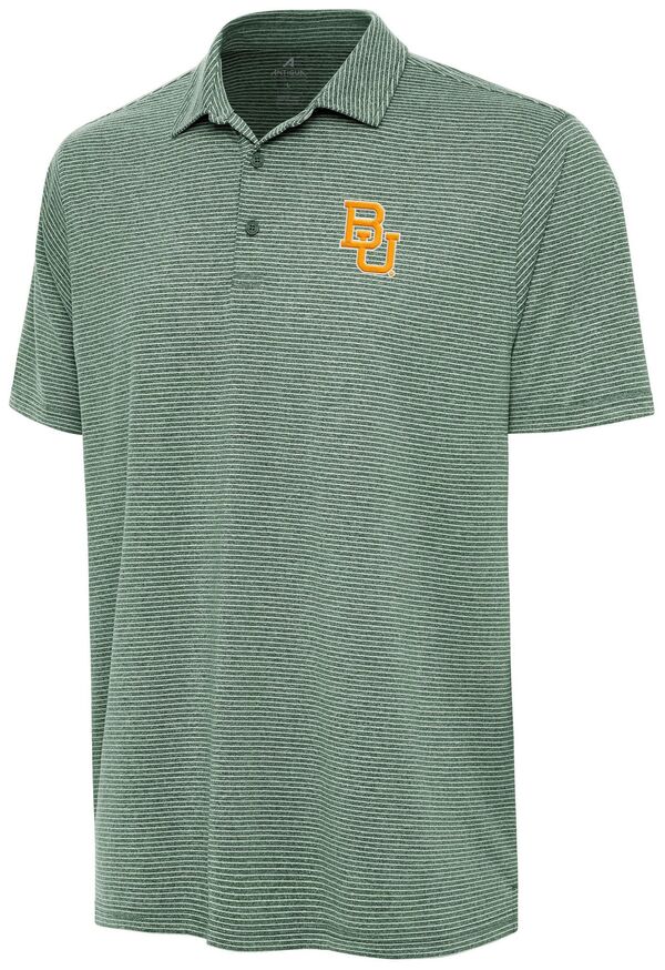 ̵ ƥ  ݥ ȥåץ Antigua Men's Baylor Bears Dark Pine Heat...