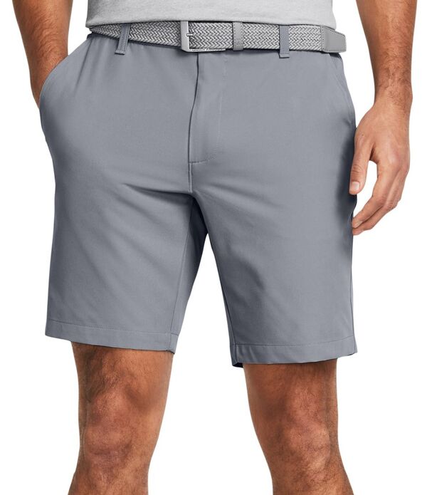 【送料無料】 アンダーアーマー メンズ ハーフパンツ・ショーツ 水着 Under Armour Men's Drive Tapered Golf Shorts Steel