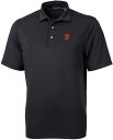 【送料無料】 カッターアンドバック メンズ ポロシャツ トップス Cutter & Buck Men's San Francisco Giants Black ...