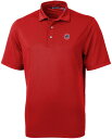 【送料無料】 カッターアンドバック メンズ ポロシャツ トップス Cutter & Buck Men's Chicago Cubs Red Virtue Eco...