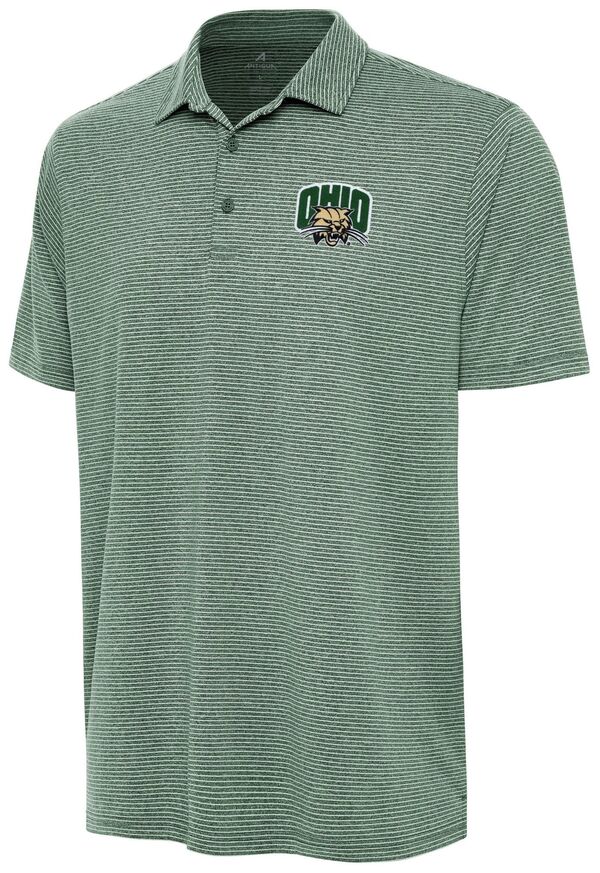 ̵ ƥ  ݥ ȥåץ Antigua Men's Ohio Bobcats Dark Pine Sche...