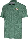 【送料無料】 アンティグア メンズ ポロシャツ トップス Antigua Men's Green Bay Packers Terrace Polo