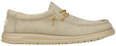 【送料無料】 ヘイデュード メンズ スニーカー シューズ Hey Dude Men's Wally Waxed Canvas shoes Light Grey
