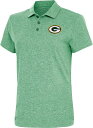 【送料無料】 アンティグア レディース ポロシャツ トップス Antigua Women's Green Bay Packers Dark Pine Heath...