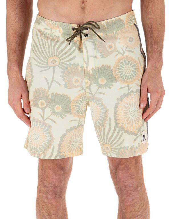 【送料無料】 ハーレー メンズ ハーフパンツ・ショーツ 水着 Hurley Men's Phantom Naturals Tailgate 18" Boardshorts Pineapple