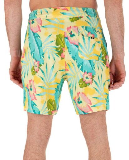 【送料無料】 ハーレー メンズ ハーフパンツ・ショーツ 水着 Hurley Men's Phantom Eco Classic Boardshorts Pineapple