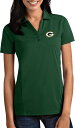 【送料無料】 アンティグア レディース ポロシャツ トップス Antigua Women's Green Bay Packers Tribute Green P...