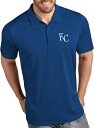 【送料無料】 アンティグア メンズ ポロシャツ トップス Antigua Men's Kansas City Royals Tribute Royal Perf...