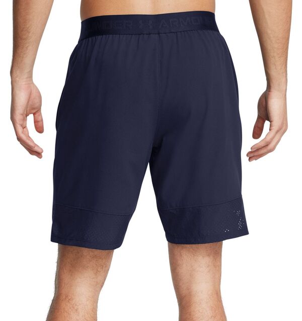 【送料無料】 アンダーアーマー メンズ ハーフパンツ・ショーツ 水着 Under Armour Men's Vanish Woven 8" Shorts Midnight Navy/Mod Gray